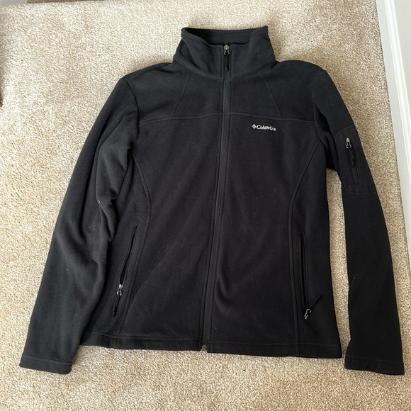 Columbia Tops - Columbia full zip up fleece women’s large black